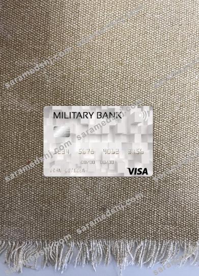 Australia Australian Military Bank visa card photolook front